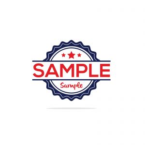   Save Download Preview sample stamp. sample round grunge sign. sample