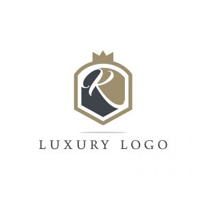 Luxury letter K monogram vector logo design. K letter in shield logo illustration. Safety and security icon.	