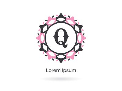 Cosmetic and Beauty brand letter Q logo design. Luxury Q letter vector monogram