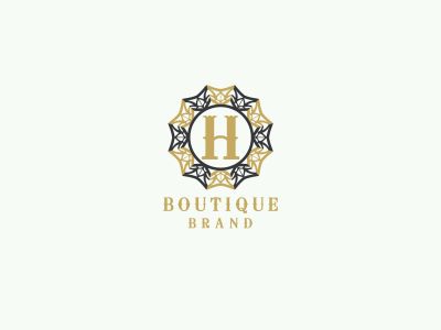  Cosmetic H letter logo design. Luxury hotel letter H vector monogram. high fashion brand icon.