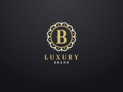 Luxury letter B monogram vector logo design. mandala and ornamental illustration. Cosmetics and beauty products icon.