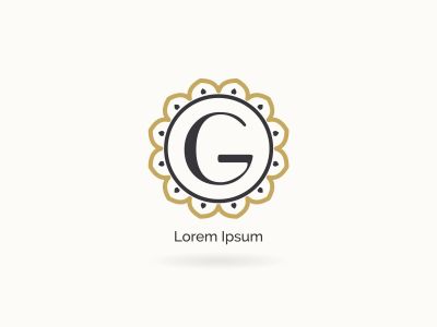  G letter logo design, luxury and elegant letter g monogram.