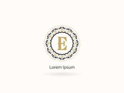 Golden J letter logo design. Luxury letter j monogram. Cosmetics and beauty product mandala illustration.	