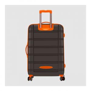 Suitcase realistic style Free Vector