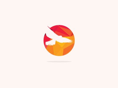 colorful birds vector logo design, freedom, happiness, fly, in circle hummingbird, flying duck illustration	