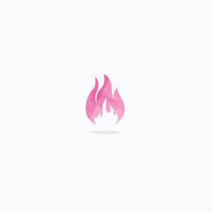 Title	 Low poly Fire flame vector logo design illustration. bbq flame icon.	