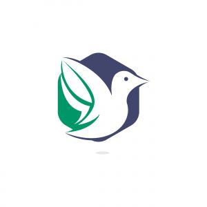 Bird vector logo design. Creative bird vector logo design template.	