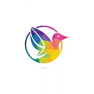 Bird vector logo design. Creative bird vector logo design template.	