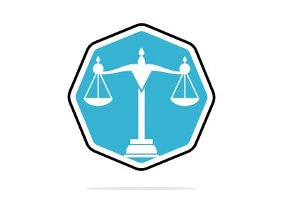 Law and Attorney Logo Design. Law firm and office vector logo design.	