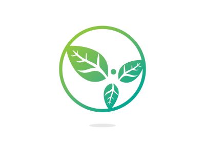 Healthy man and leaves figure vector logo design. Ecological and biological product concept sign. Ecology symbol. Human character icon. Logo for spa, healthy, nature and etc.	