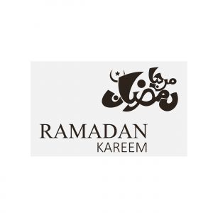 Ramadan Mubarak ,Poster, Flyer, Brochure, Design photography on orange background.