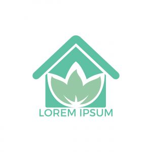Spa home logo lotus wellness salon and business spa logo. Business spa logo massage healthy design template concept.	
